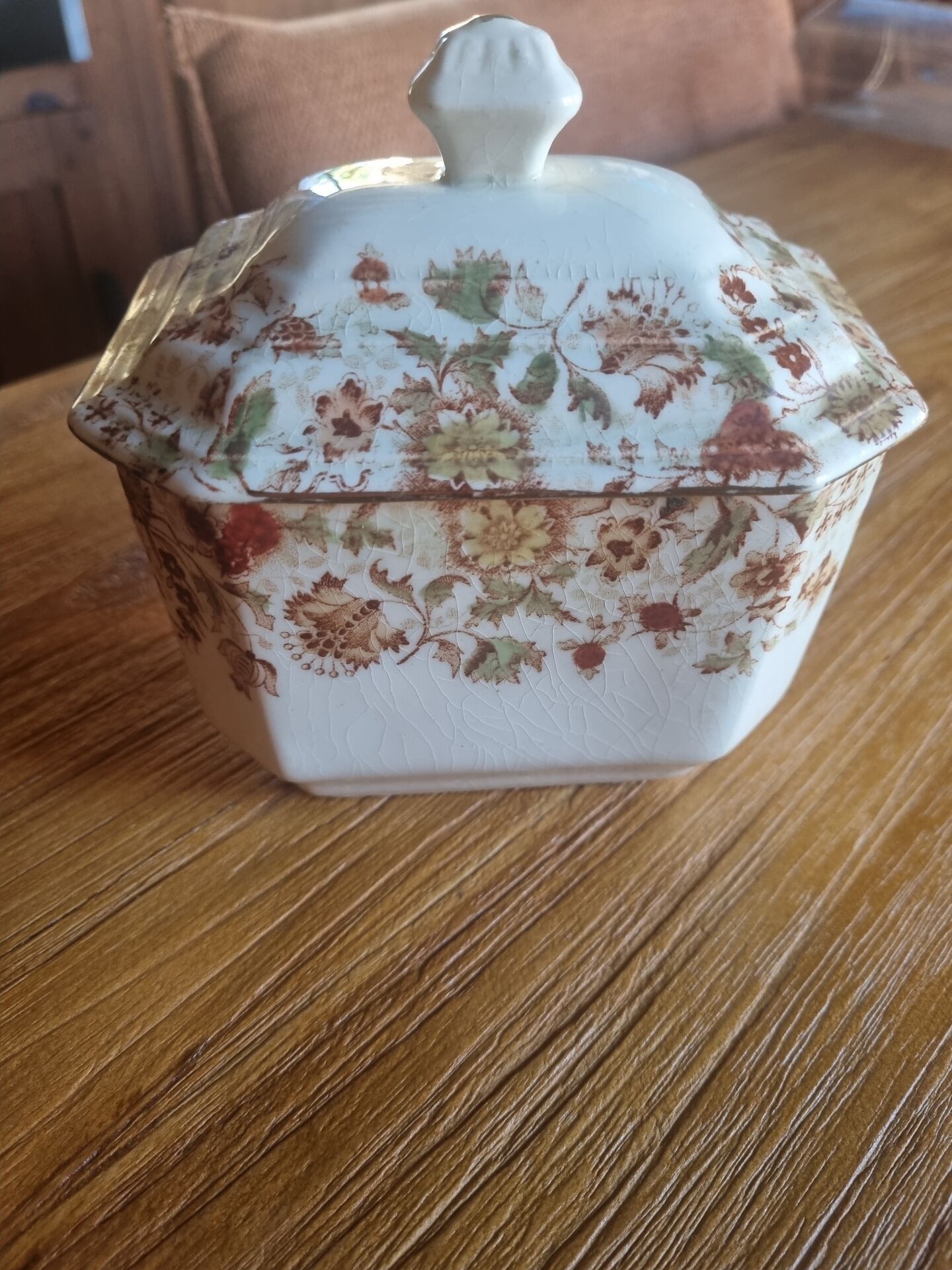 Petit pot à sucre  terre de fer et compagnie