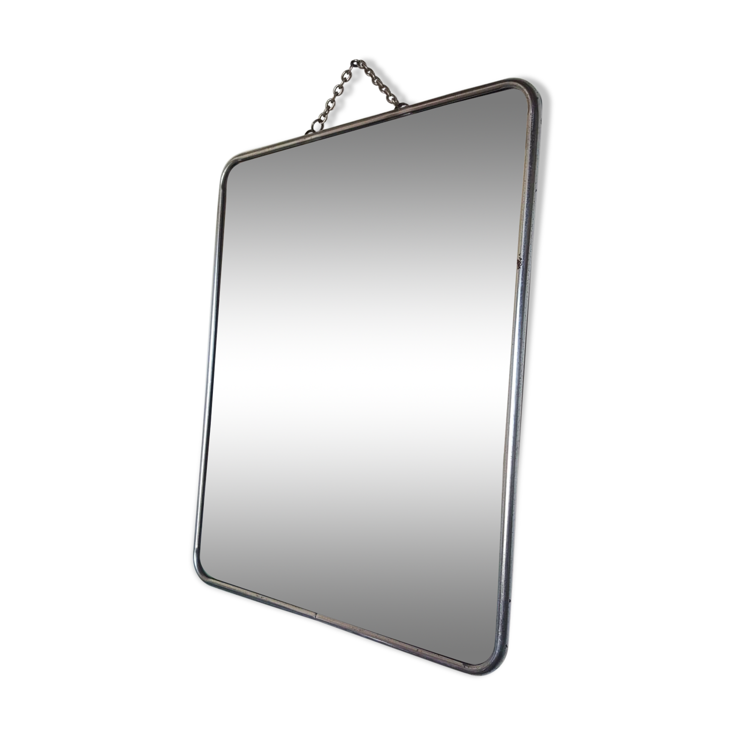 Miroir de barbier années 60 24x33cm