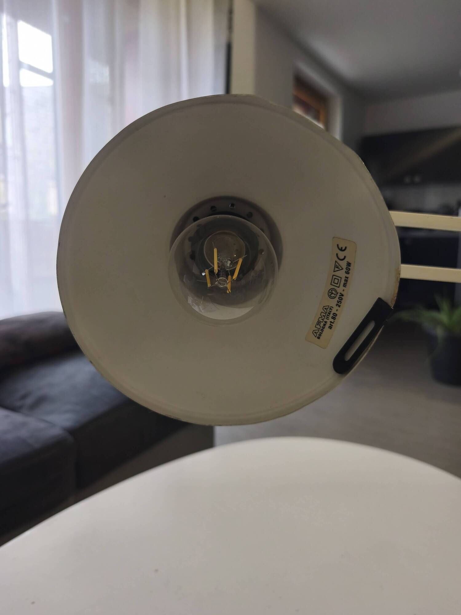 Vintage italian architect lamp afma