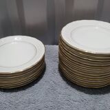 67-piece Bavarian porcelain dinnerware set