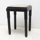 Tabouret rembourré historicisme repose-pieds années 1910, Autriche Hongrie
