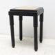 Tabouret rembourré historicisme repose-pieds années 1910, Autriche Hongrie