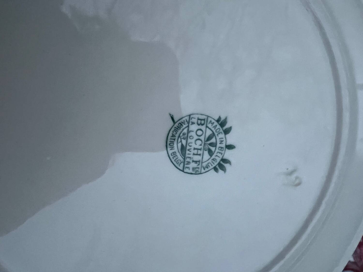 6 Villeroy and Boch dessert plates
