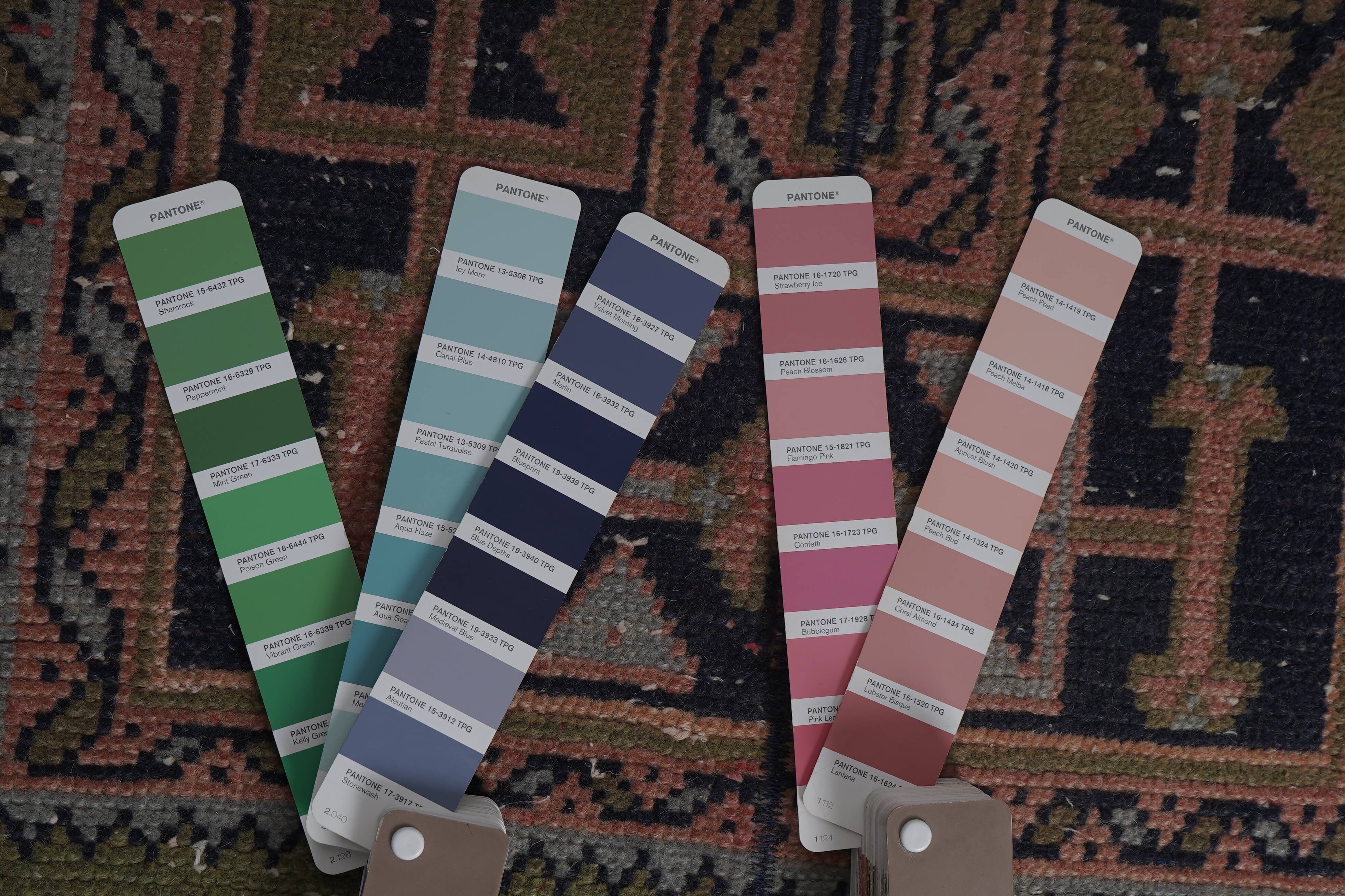 Vintage Turkish Oushak Handwoven Rug 58x667 cm