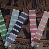 Vintage Turkish Oushak Handwoven Rug 58x667 cm