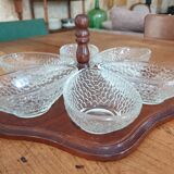 Plat serviteur pour avocats vintage