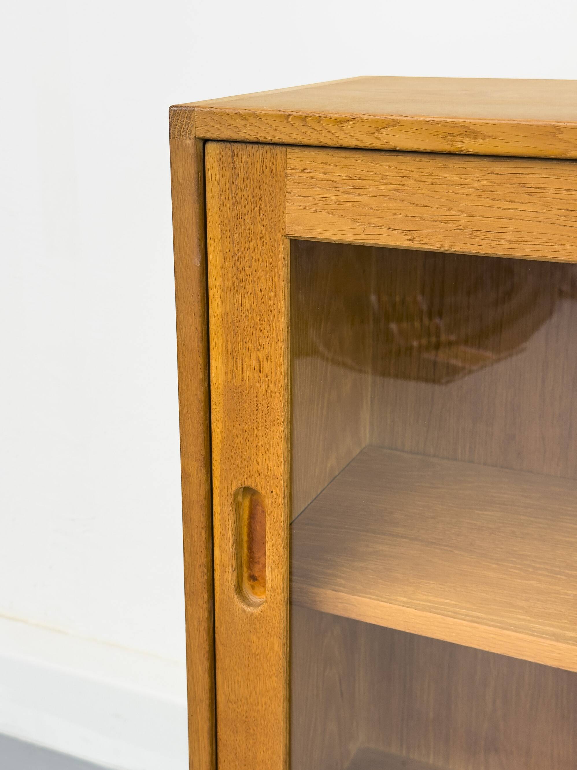 Danish Oak Display Case from Brouer, 1960s