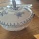 Antique table service Sarreguemines U&C Flore – 17 pieces