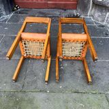 Pair of PIERRE CHAPO Chairs Model S24