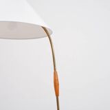 Hasenfuß brass floor lamp by Rupert Nikoll