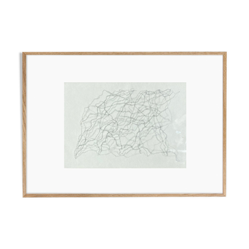 Drawing by sculptor Maria Chiara Re