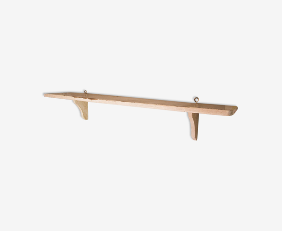 Étagère vieille patine blanche 86 cm