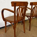 Set of bentwood armchairs and chairs