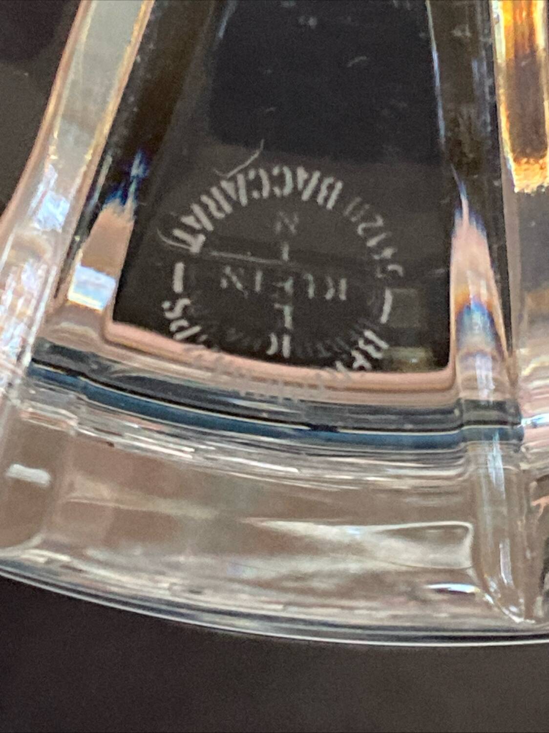 Large crystal cooler from BACCARAT DE VALERY KLEIN, new