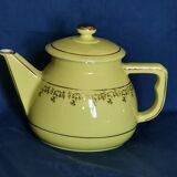 Ancient yellow gold frieze teapot