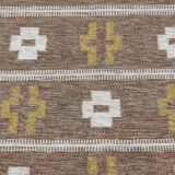 Tapis à vagues plates suédoises teppich signé gs 196 X 139 cm