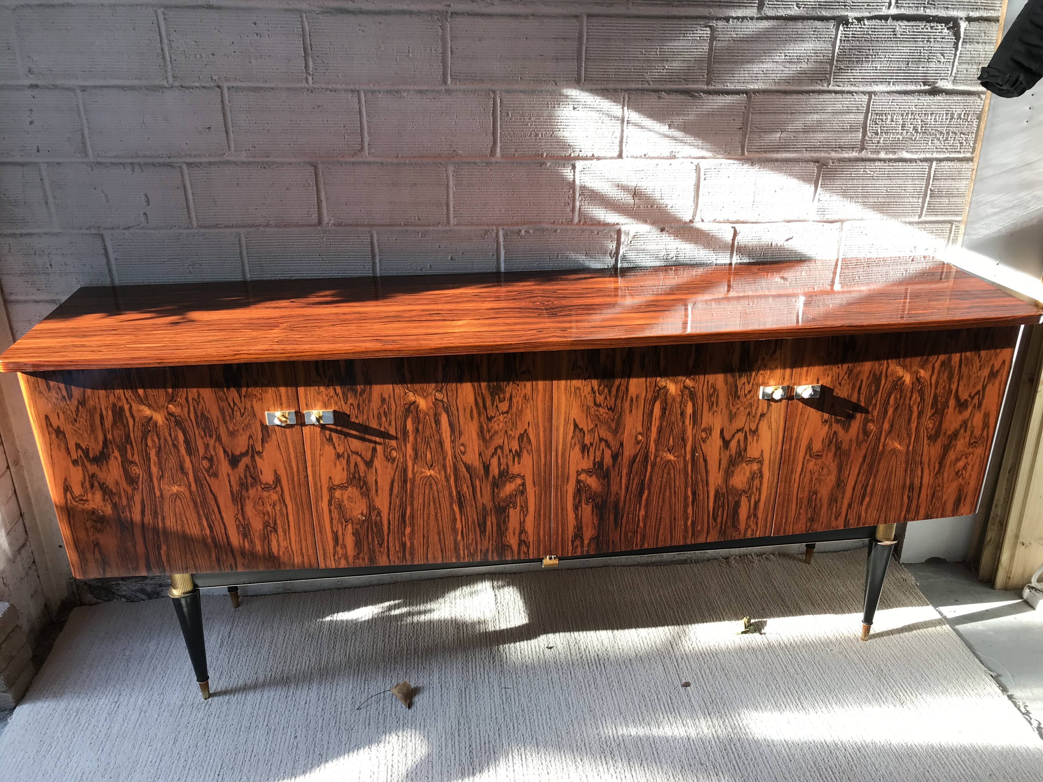 Rosewood buffet line 1960