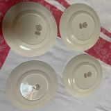 Johnson Bross Set of 4 Dessert Plates