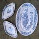 Service set in SG porcelain, Louis XV model.