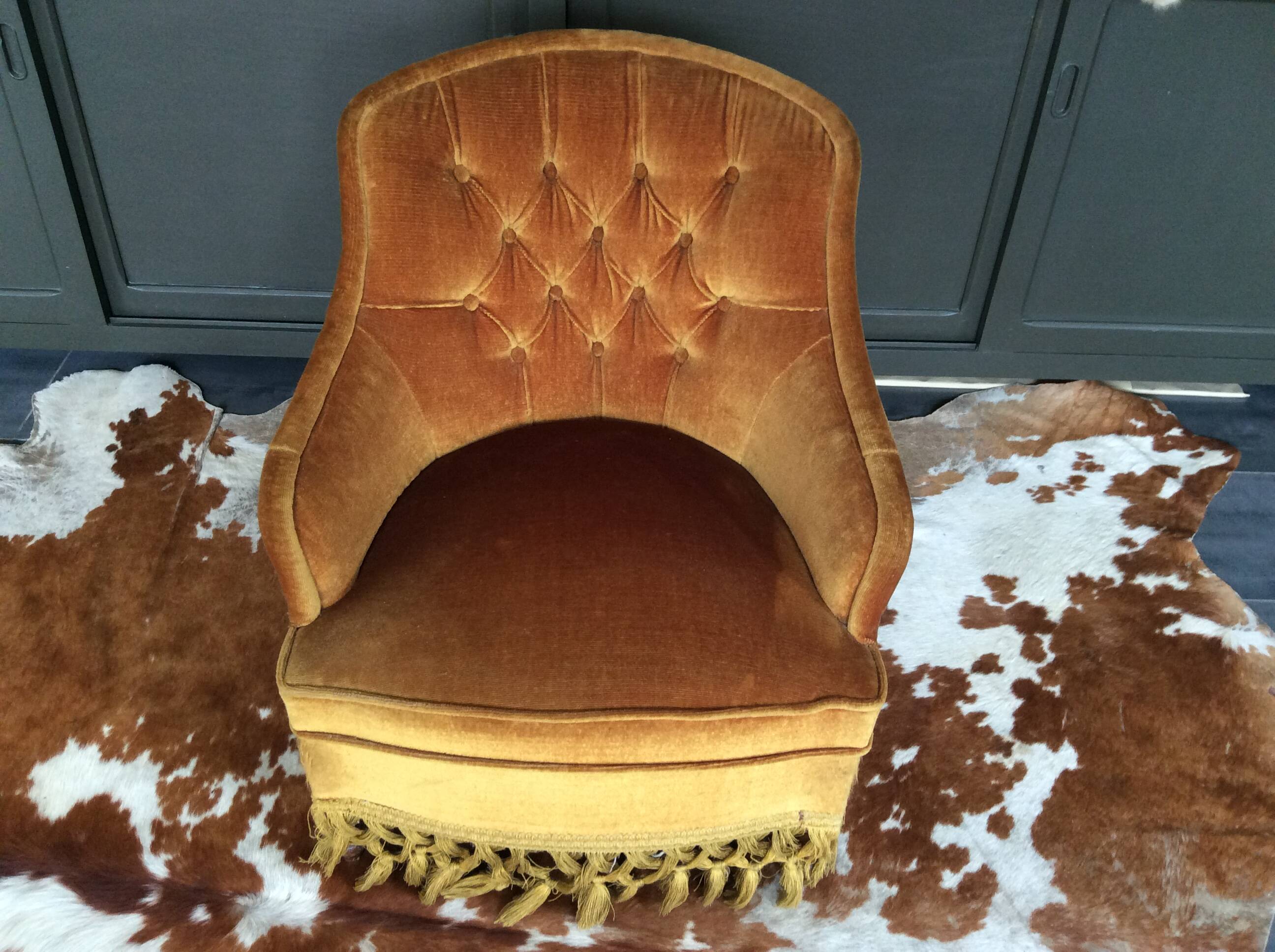 Fauteuil crapaud