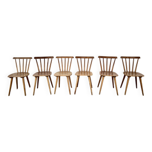 lot de 6 chaises bistrot