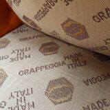 Mid-century Italian leather sofa set by Ercole Biella for Grappeggia, 1970s