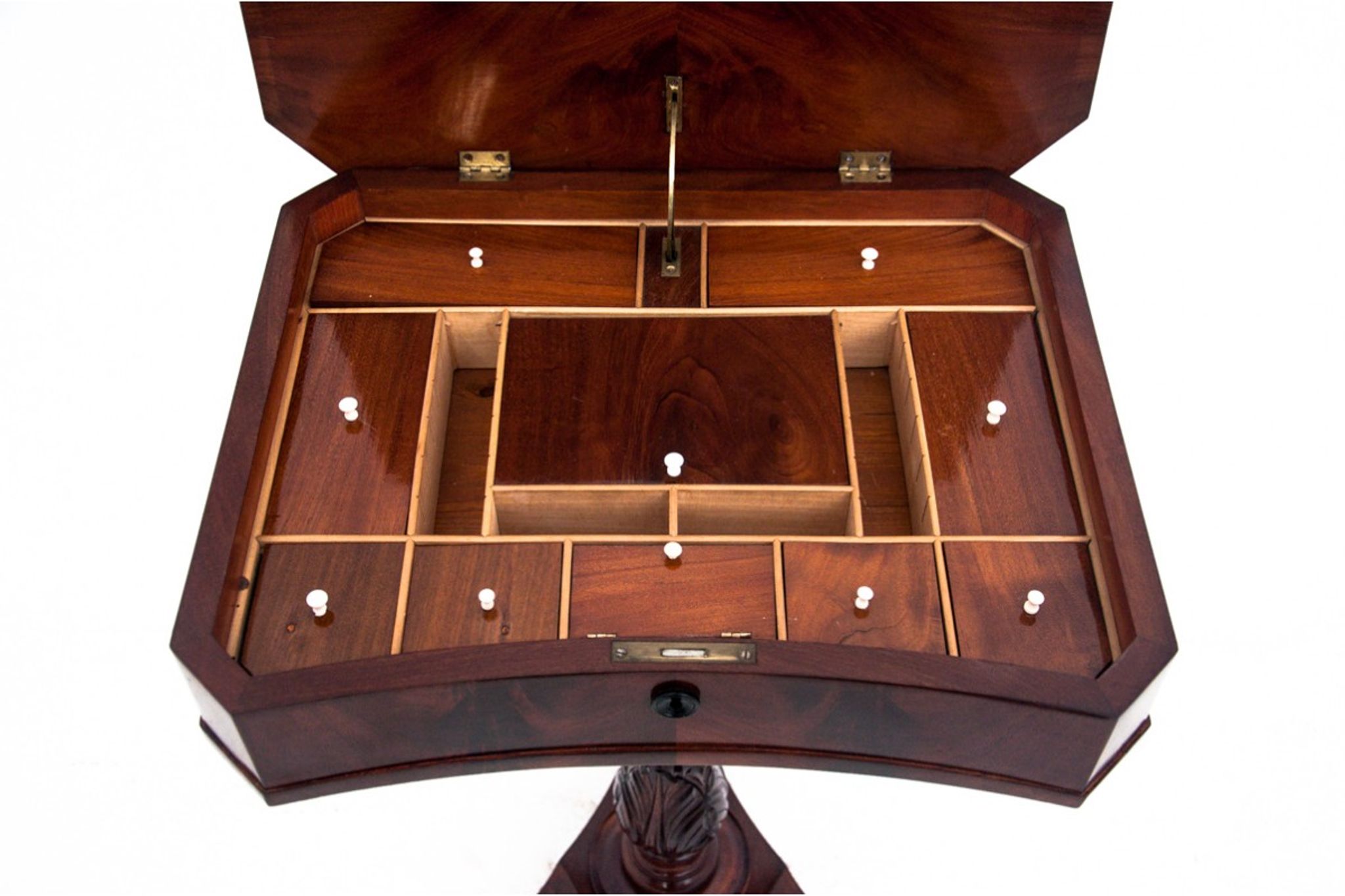 Biedermeier table, Western Europe, circa 1870