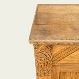 Art Deco buffet in raw and solid oak, 1935.