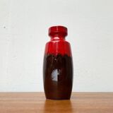 Mid-Century Fat Lava vase in ceramic WGP by Scheurich, West Germany, 1960s.