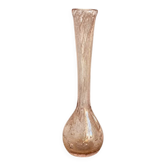 La Rochère pink bubble glass soliflore vase – mouth-blown