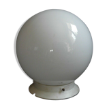 Glass globe ceiling light