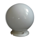 Plafonnier globe en verre