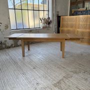 Table de ferme extensible en chêne massif