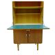Secretary vintage 1970 light wood