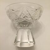 5 alcohol cut crystal glass set