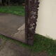 Louis XIII-style carved oak mirror - 129x88cm