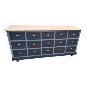 Meuble de metier 15 tiroirs