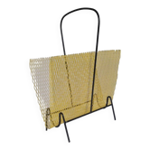 60s metal magazine rack