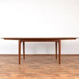 Mid-Century Danish Teak Extendable Dining Table, 1960s.