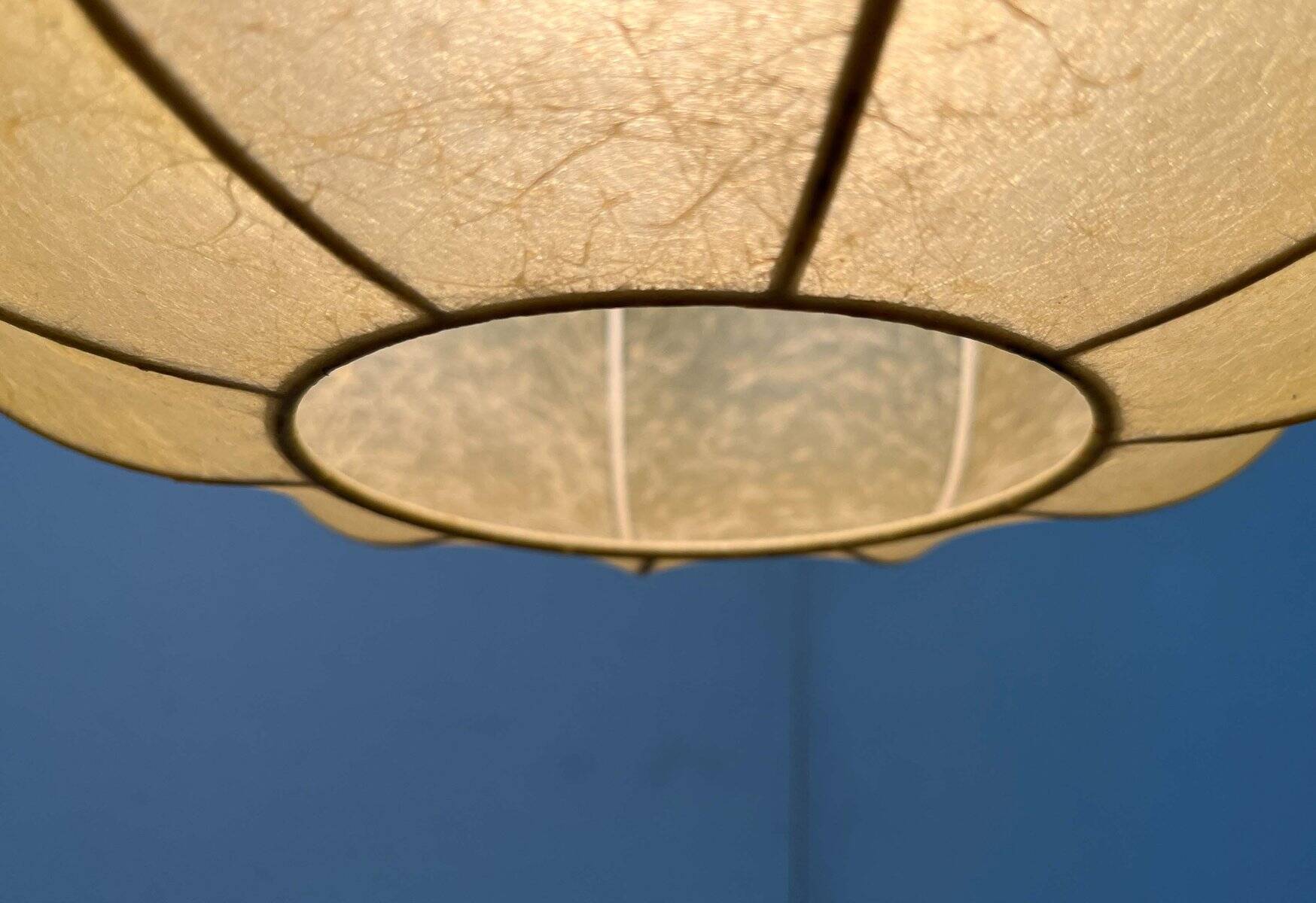 Suspension Cocoon Mid-Century Modern by Friedel Wauer for Goldkant Leuchten, 1960s