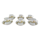 Set of 6 Limoges porcelain espresso cups Hôtel Métropole Brussels