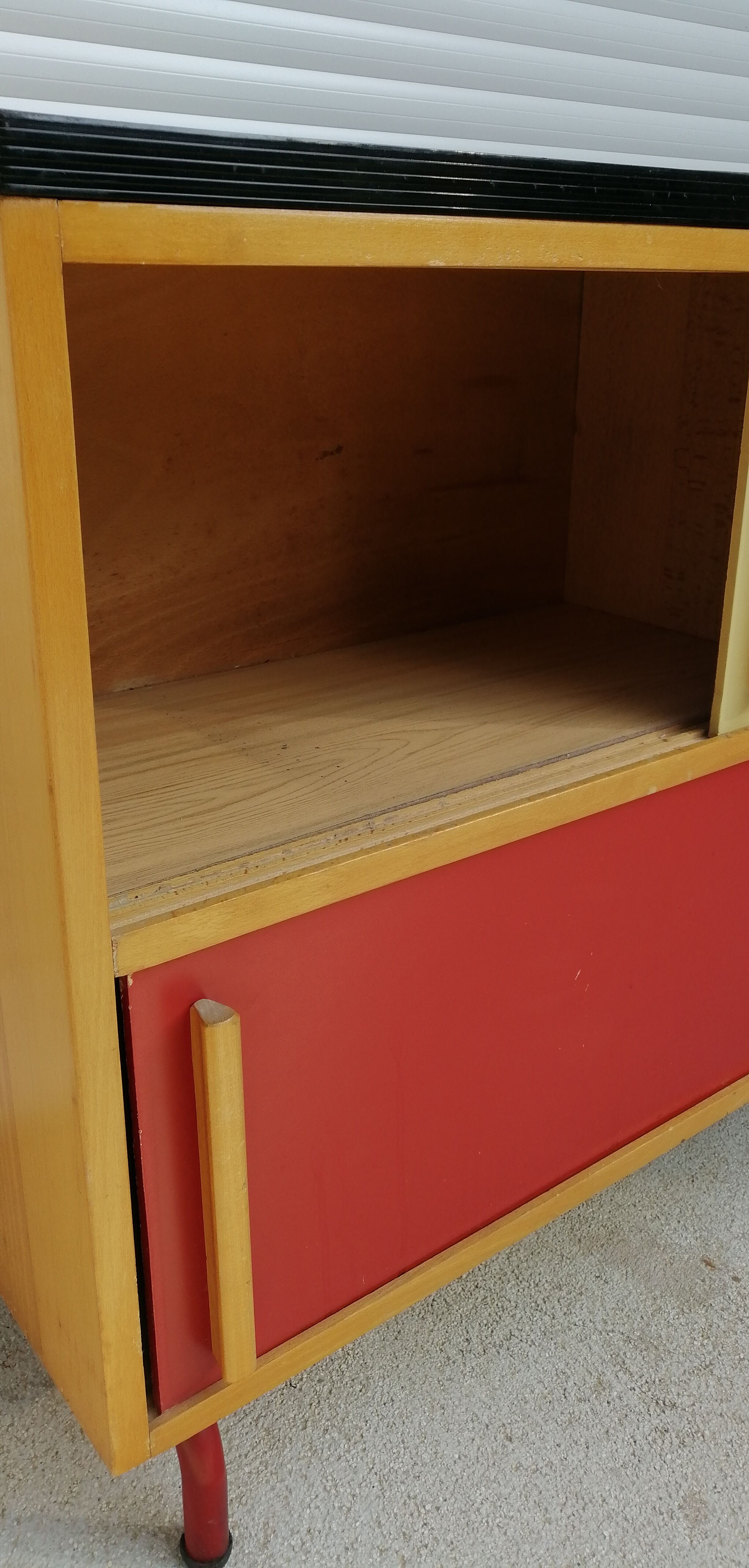 Enfilade bicolore années 50/60