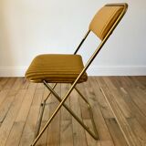 folding chair theater style Lafuma 70s