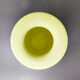 1960s yellow vase by dogi in murano glass. made in italy
