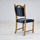1960s, set of 4 pcs Danish dinning chairs, original very good condition.