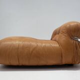 Mid-Century Modern Soriana Lounge Chair ,Tobia & Afra Scarpa, Orignal Leather, 1970s