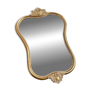 Miroir doré style baroque