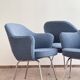 Ensemble de 6 chaises Executive vintage par Eero Saarinen pour Knoll, 1940