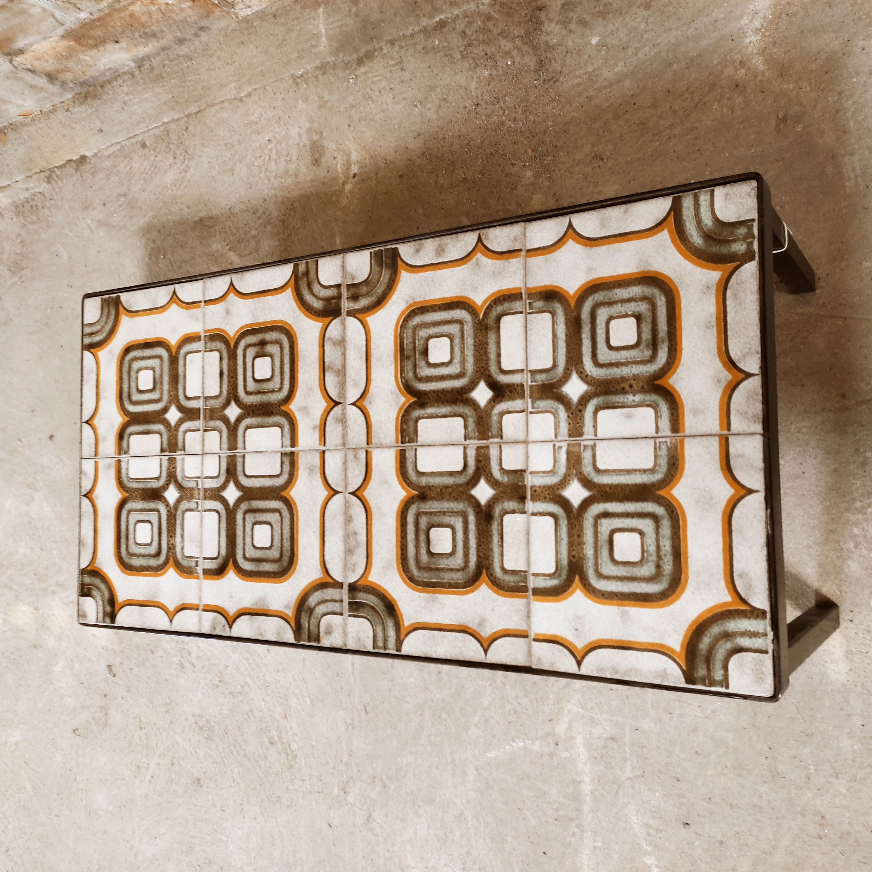 Vintage ceramic coffee table