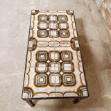 Vintage ceramic coffee table